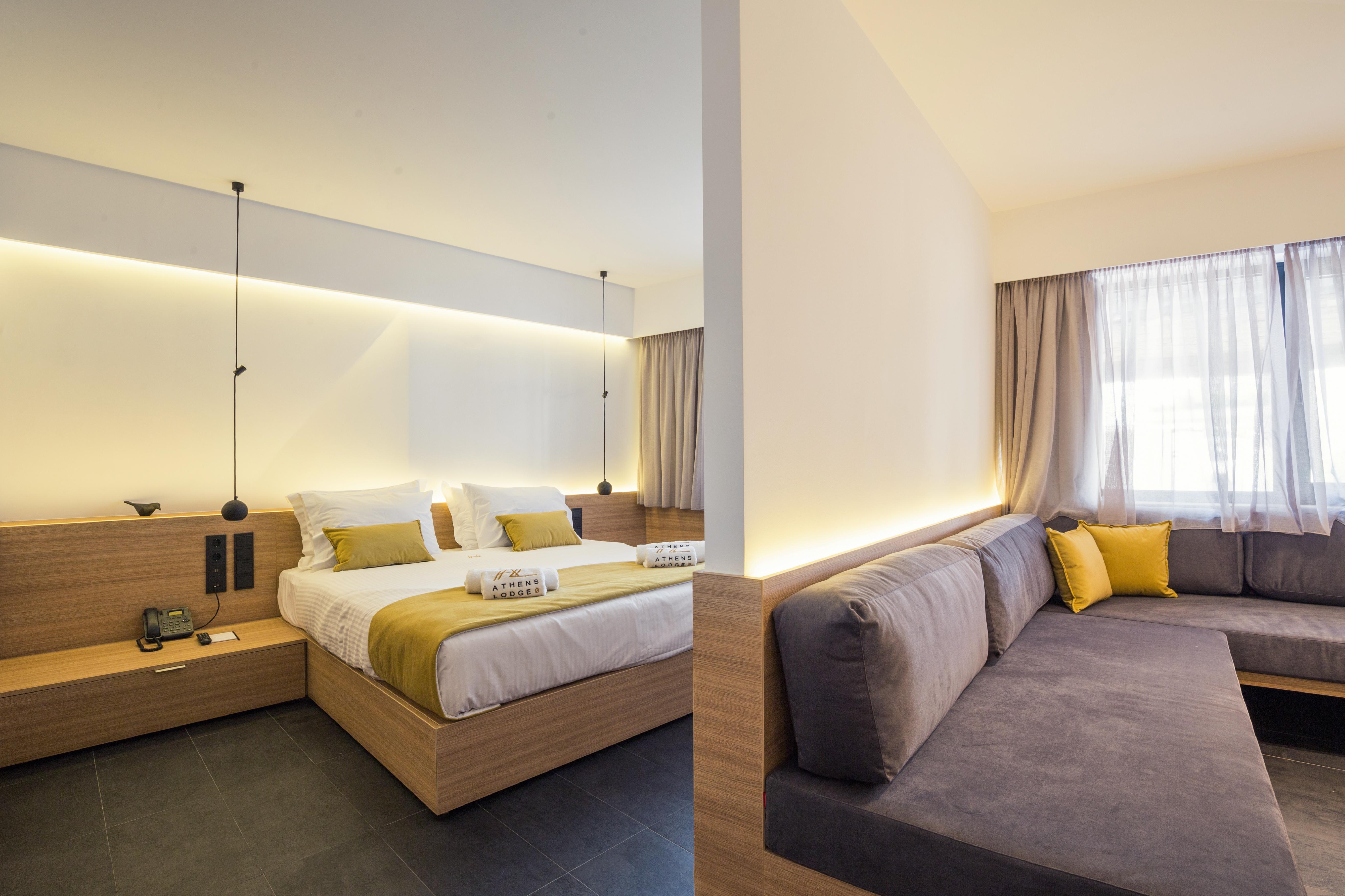 Athens Lodge By Athens Prime Hotels Bagian luar foto