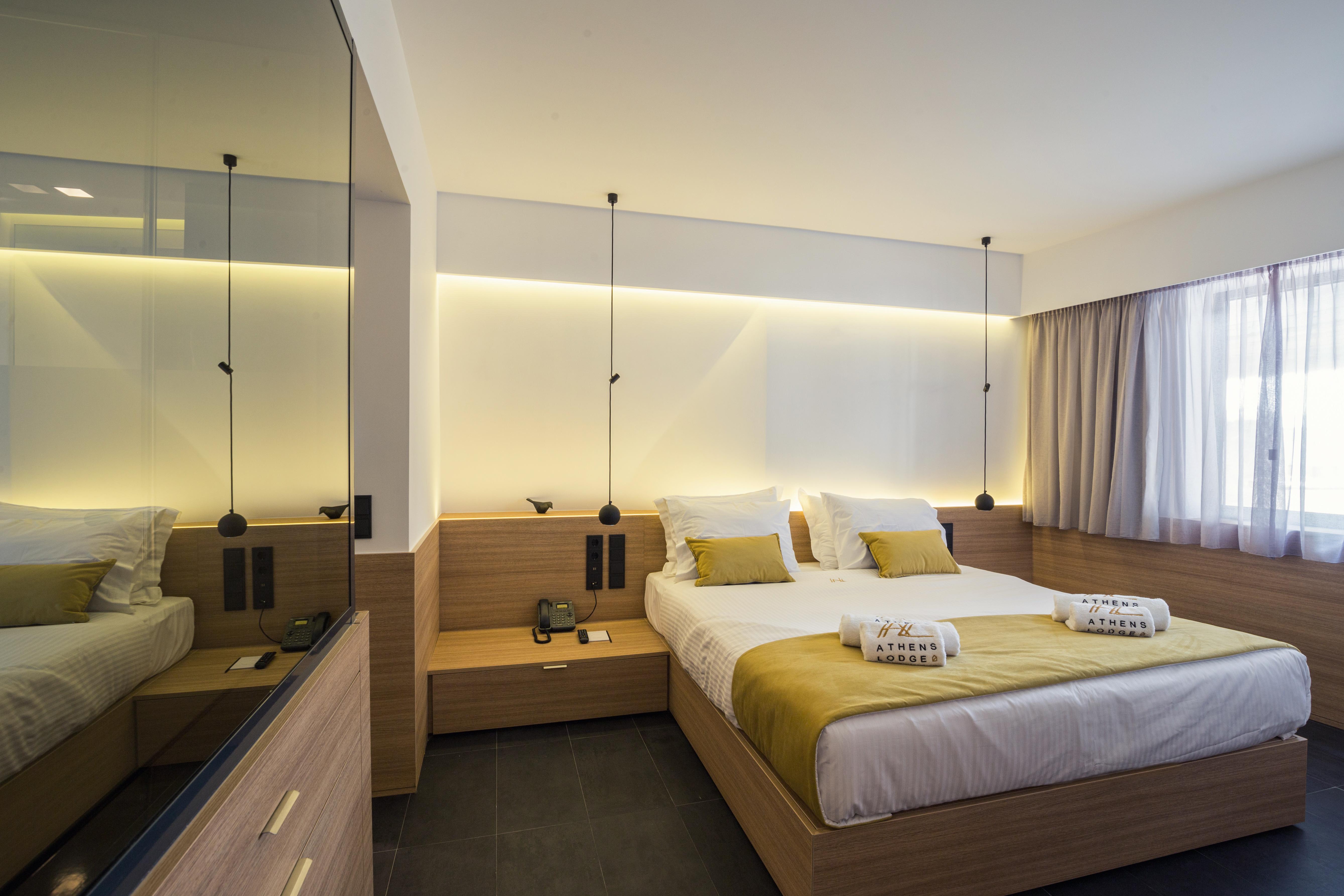 Athens Lodge By Athens Prime Hotels Bagian luar foto