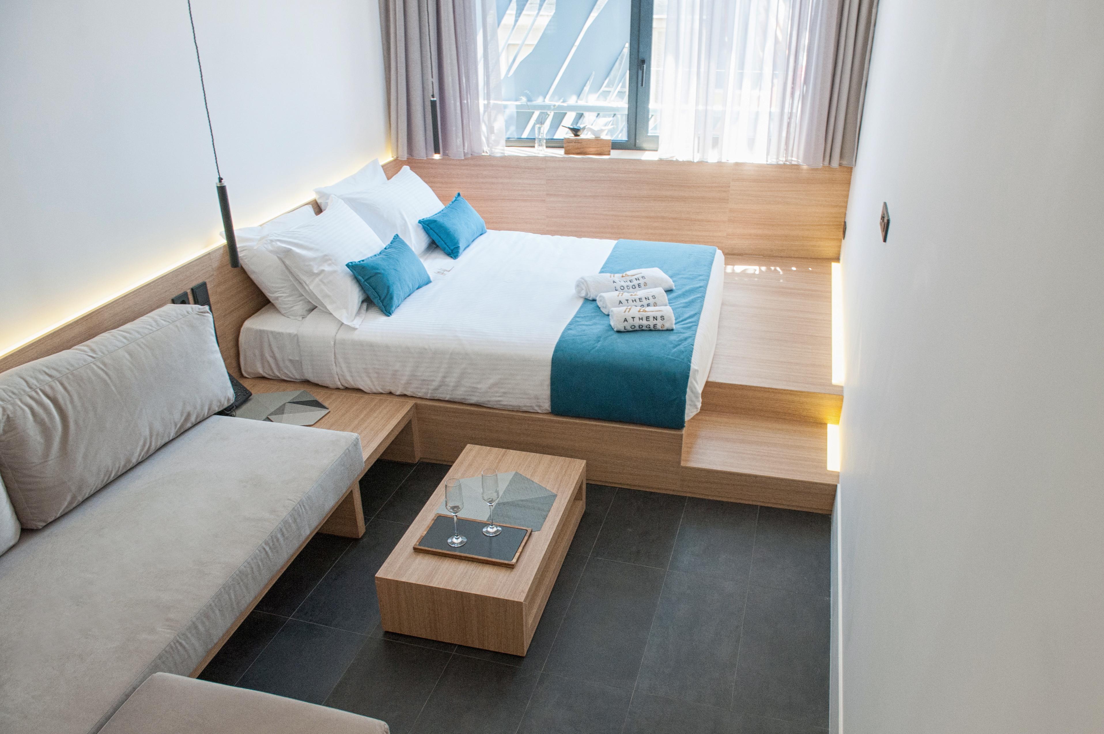 Athens Lodge By Athens Prime Hotels Bagian luar foto