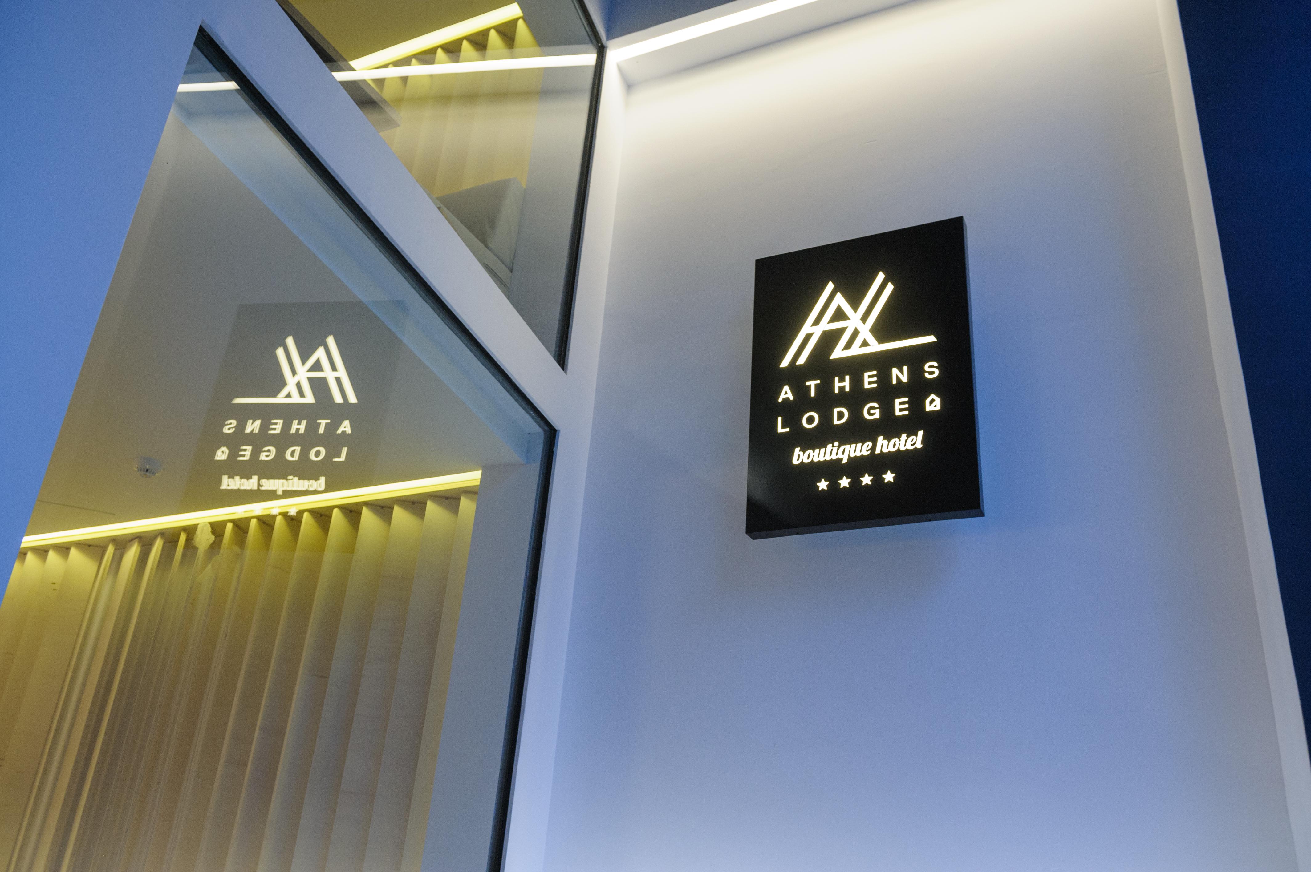Athens Lodge By Athens Prime Hotels Bagian luar foto