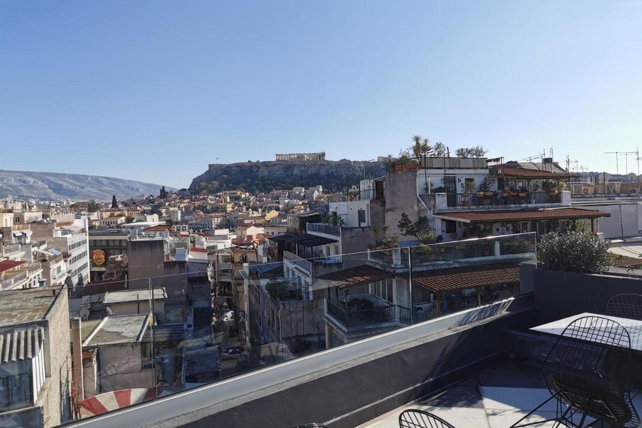 Athens Lodge By Athens Prime Hotels Bagian luar foto